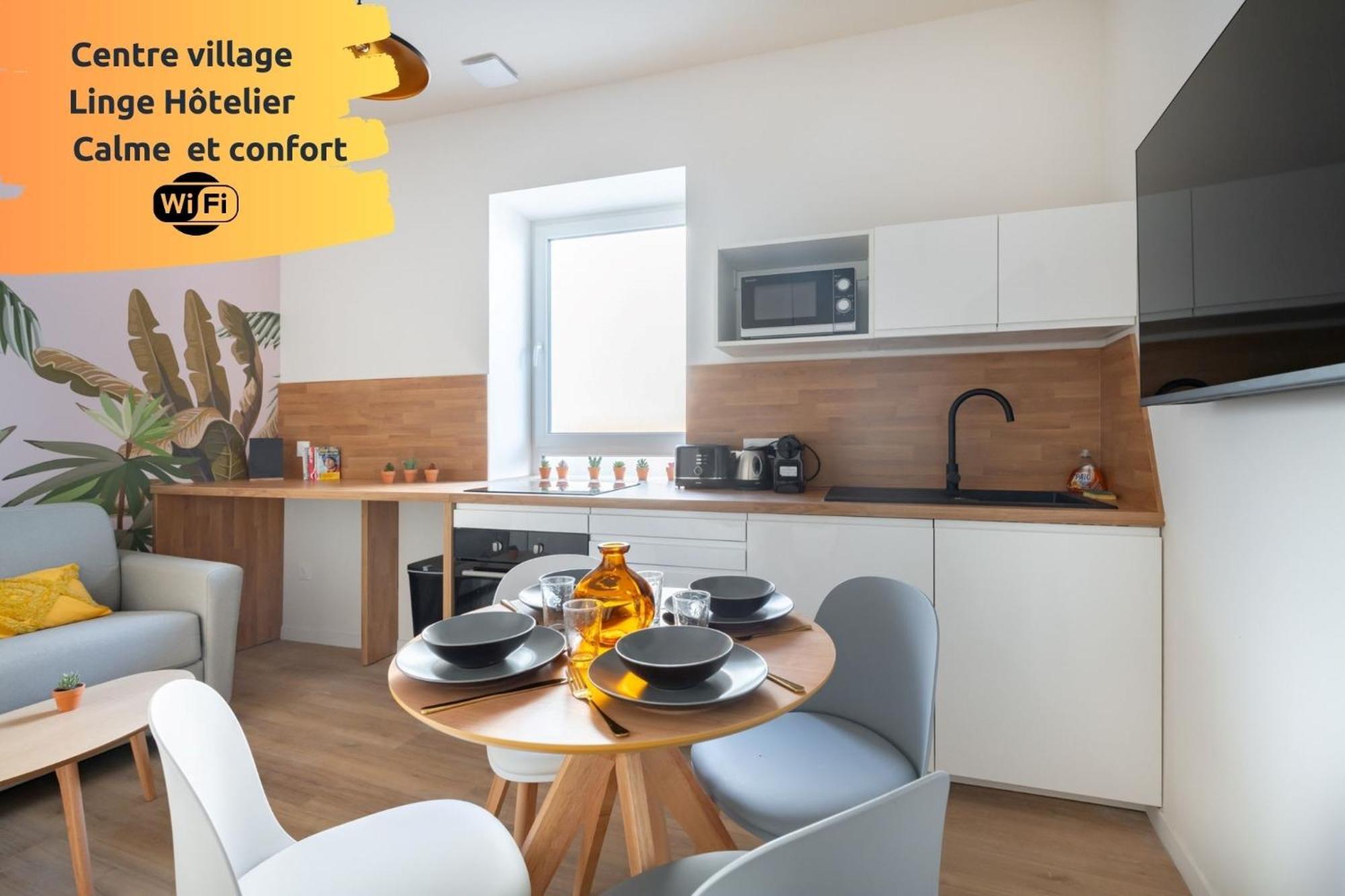 Romarin * Lumineux * Linge Hotelier * Fibre * Confort La Destrousse ภายนอก รูปภาพ